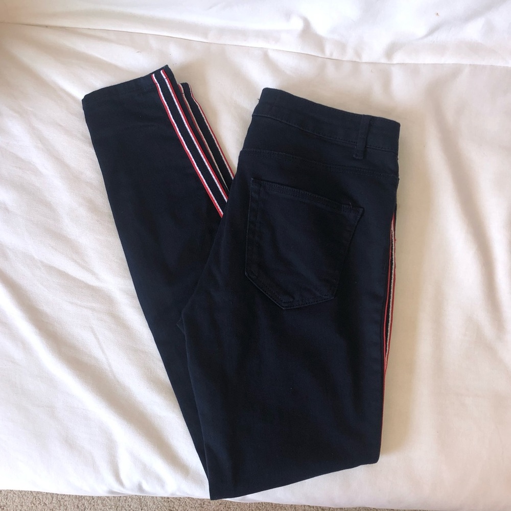 Striped Zara Pants / Jeans